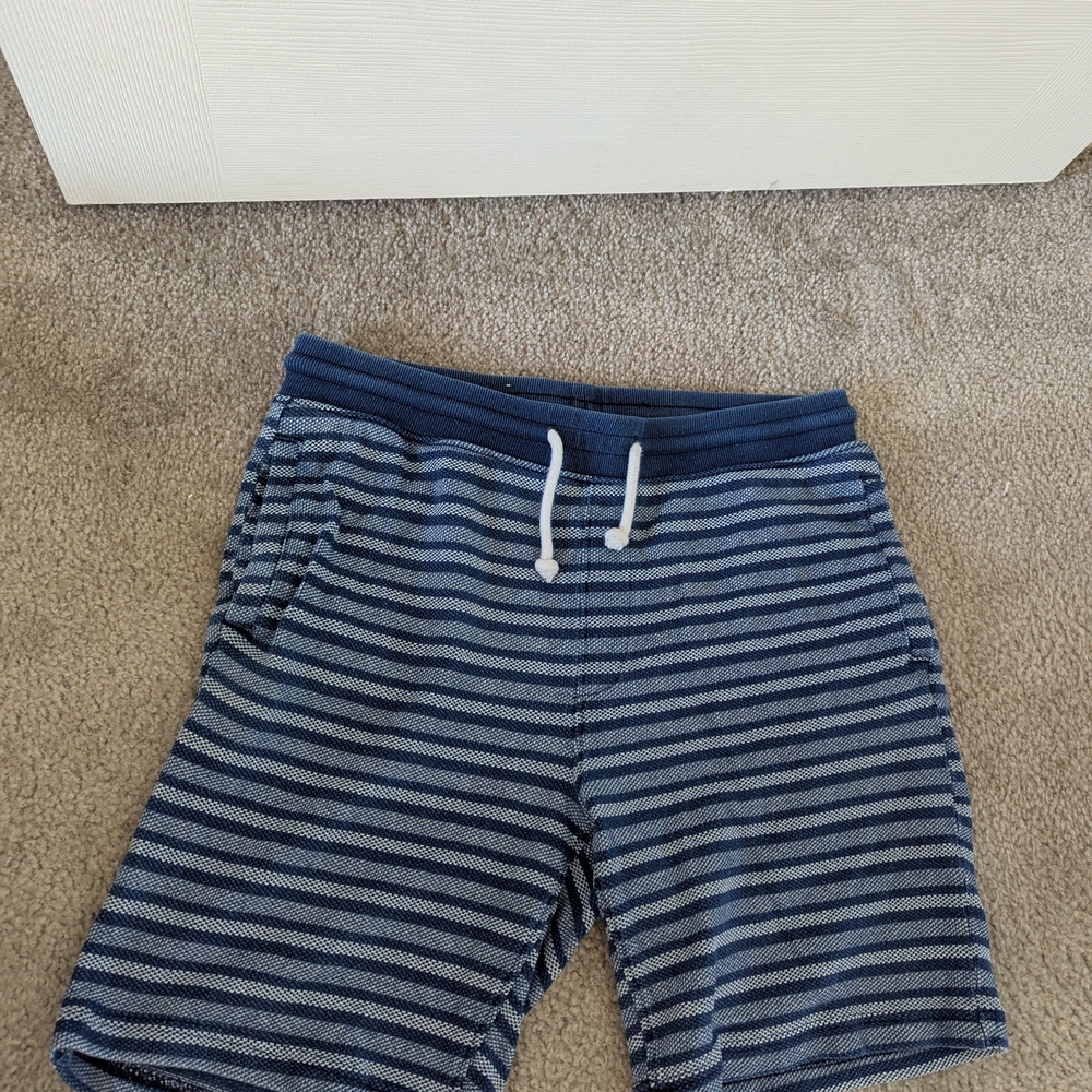 Goodfellow & Co Navy Striped Athletic Shorts